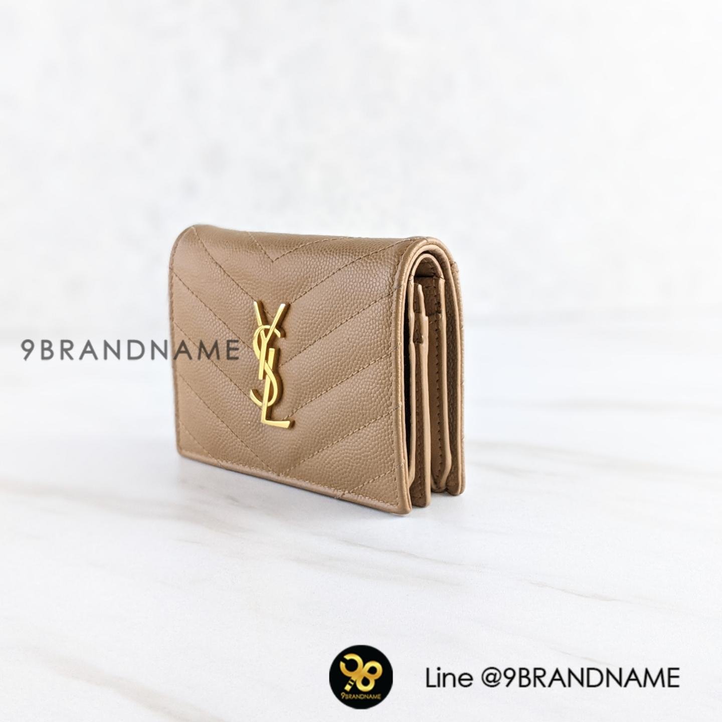 Ysl coin holder hot sale