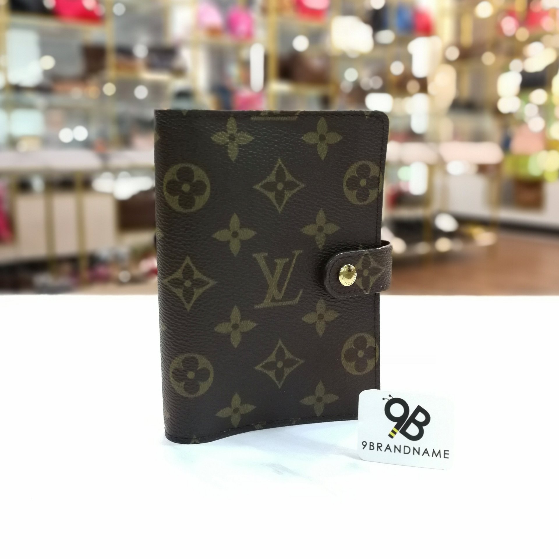 Shop Louis Vuitton MONOGRAM Small Ring Agenda Cover (R20005) by OceanofJade