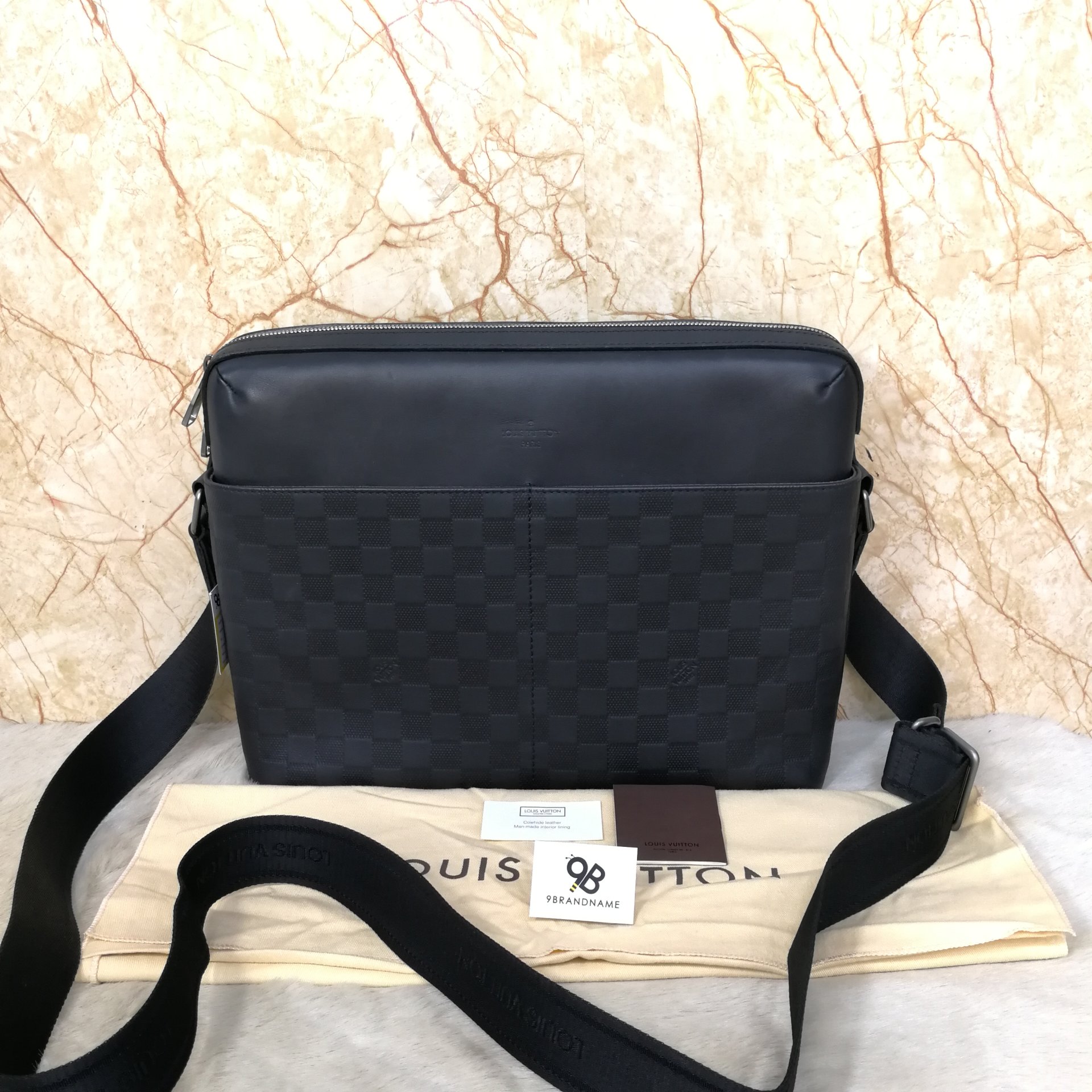 Louis Vuitton Damier Infini Leather Calypso MM Messenger Bag (SHF