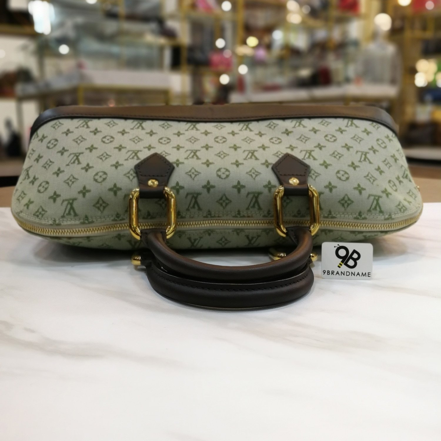 Louis Vuitton Monogram Mini Lin Alma Horizontal Bag