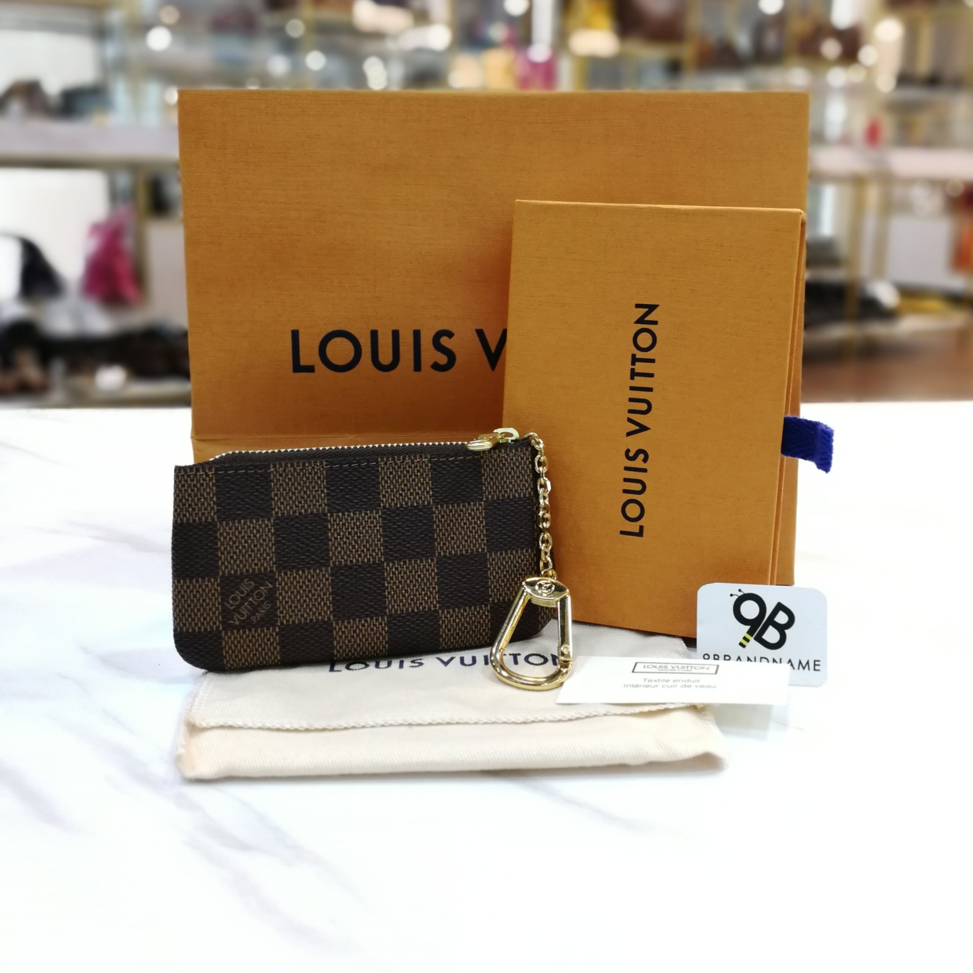 Louis Vuitton Monogram Canvas Key Pouch M62650