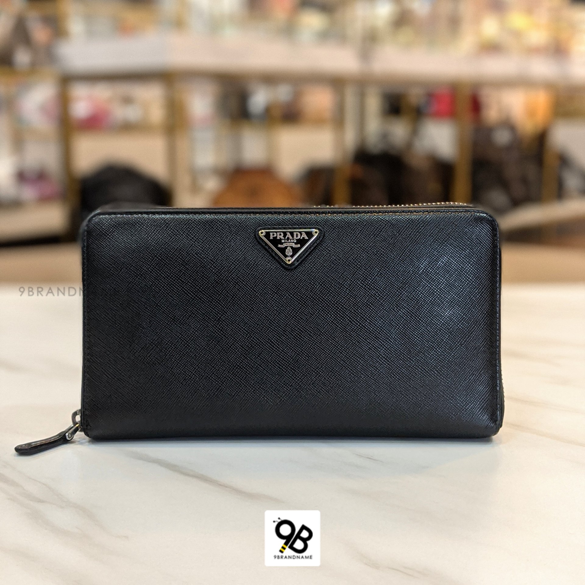 Used -​ Prada Safino Wallet Shop Code​ PD00399 Price​ : 7,900​ THB -  9brandname