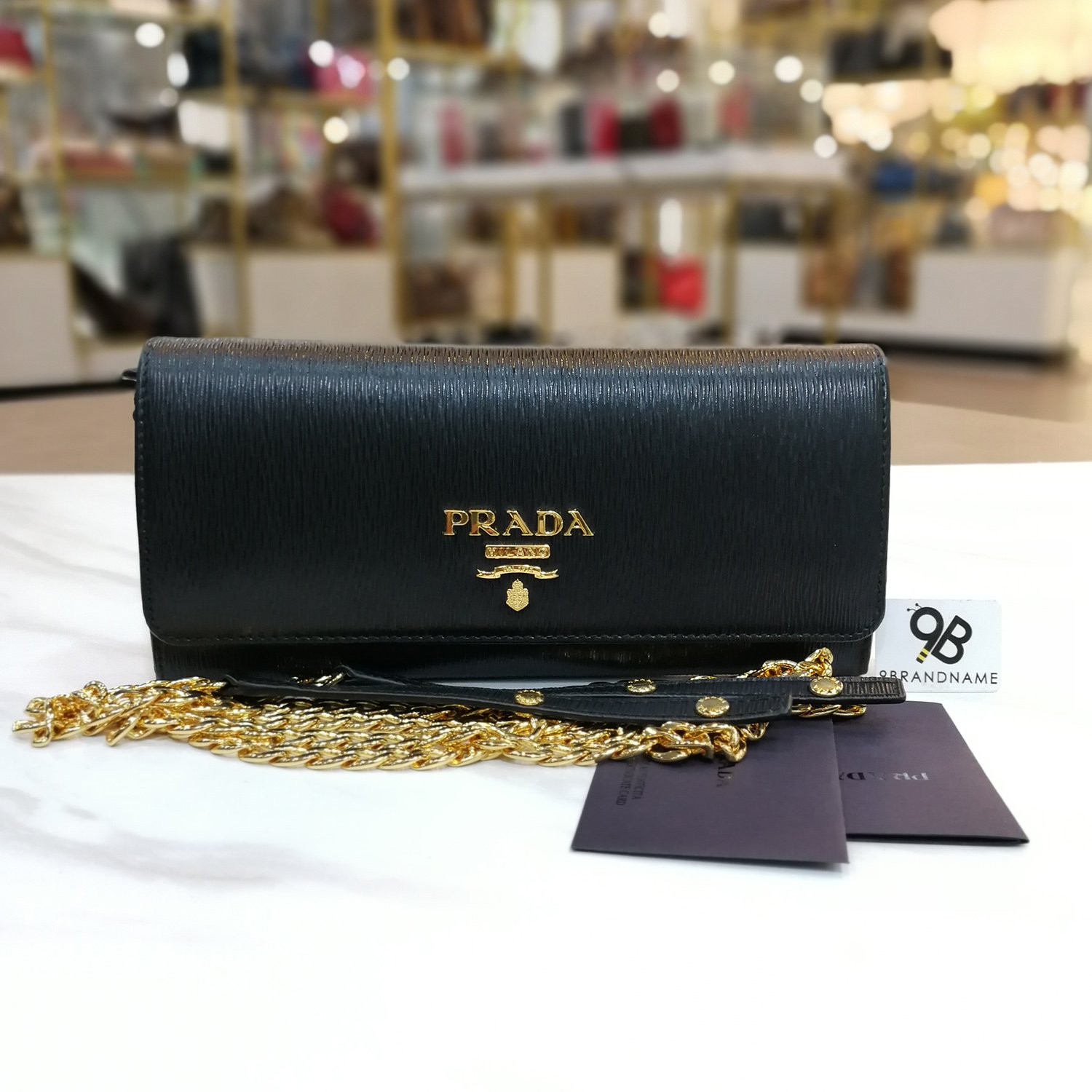 In​ Stock​ - Prada​ Vitello​ Move​ Nero​ Black​ 1BP290 - 9brandname