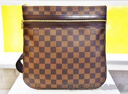 Louis Vuitton Cross-body Rectangular Bag Damier Ebene - THE PURSE