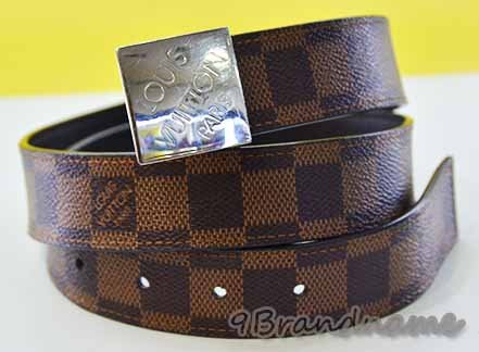 Louis Vuitton Damier Rectangle Buckle Belt