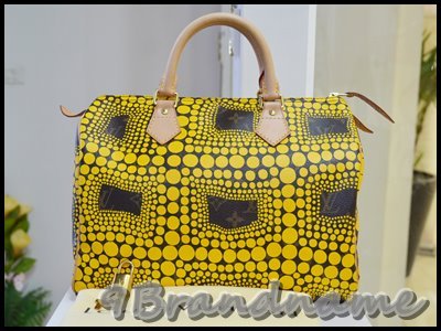 Louis Vuitton Speedy Yayoi Limited 2012 สีเหลือง สภาพสวยมากค่า
