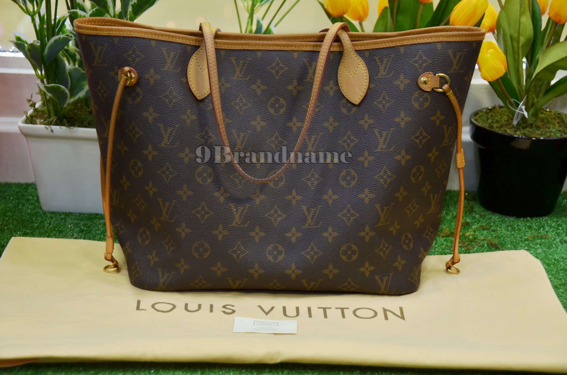 Louis Vuitton Neverfull MM Monogram authentic Used