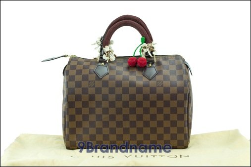 Louis Vuitton Speedy 30 Damier - Used Authentic Bag  กระเป๋าหลุยสปีดี้ ไซน์30 ลายดามิเย่ พร้อมหูถัก ของแท้มือสองสภาพดีค่ะ