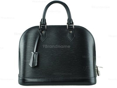 Louis Vuitton Alma Epi Black PM - Used Authentic Bag  กระเป๋าหลุยวิตตองอัลม่า ลายไม้สีดำไซน์พีเอ็ม ของแท้มือสองสภาพดีค่ะ