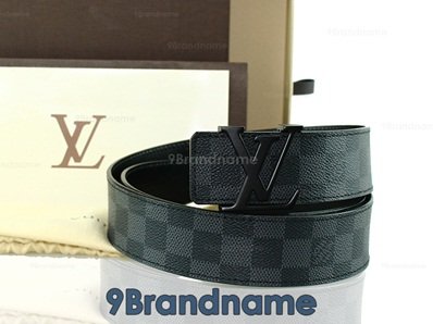 Louis Vuitton Belt Graphite - Authentic Bag