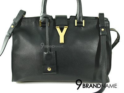 Yves Saint Laurent YSL Mini Cabas Chyc Black - Used Authentic Bag กระเป๋าอีฟ แซงต์ โลรองต์ พร้อมสายสะพายยาว สีดำหนังแกะ สภาพสวย เหมือนใหม่ค่ะ