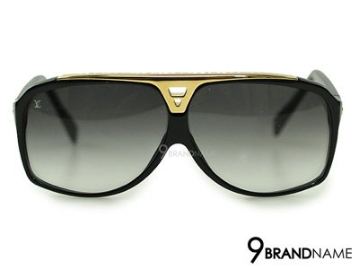 Louis Vuitton - Evidence Sunglasses Black Gold (unisex) Z0105W