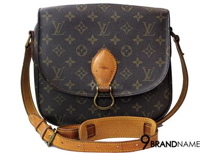 Authentic Louis Vuitton Shoulder Bag Saint Cloud GM Monogram Used