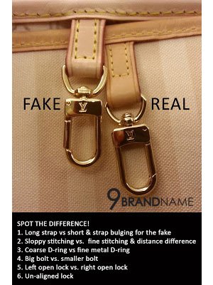 Catch Fake Louis Vuitton Neverful - 9brandname
