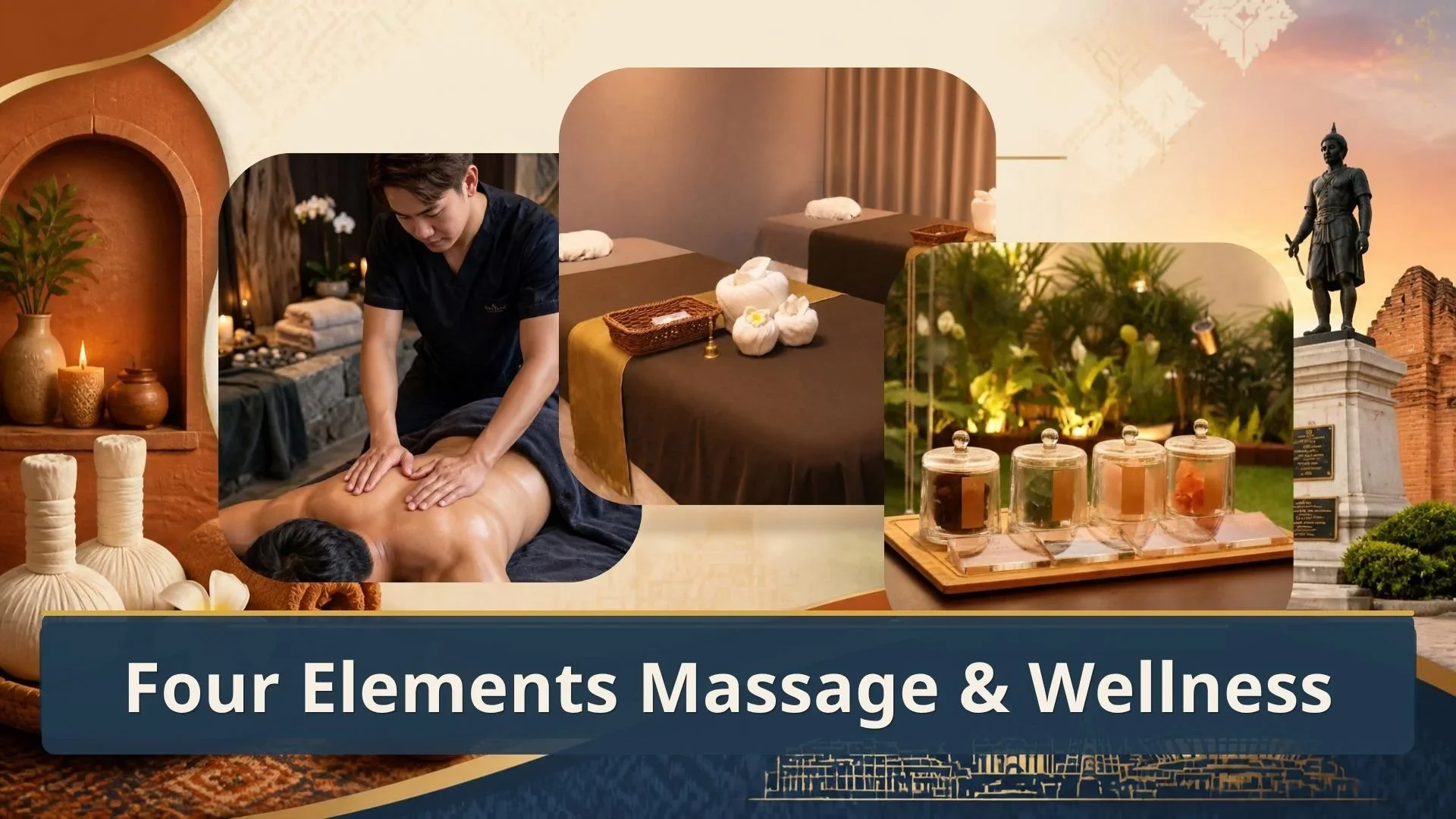 ร้านนวด เมืองนครราชสีมา Four Elements Massage & Wellness