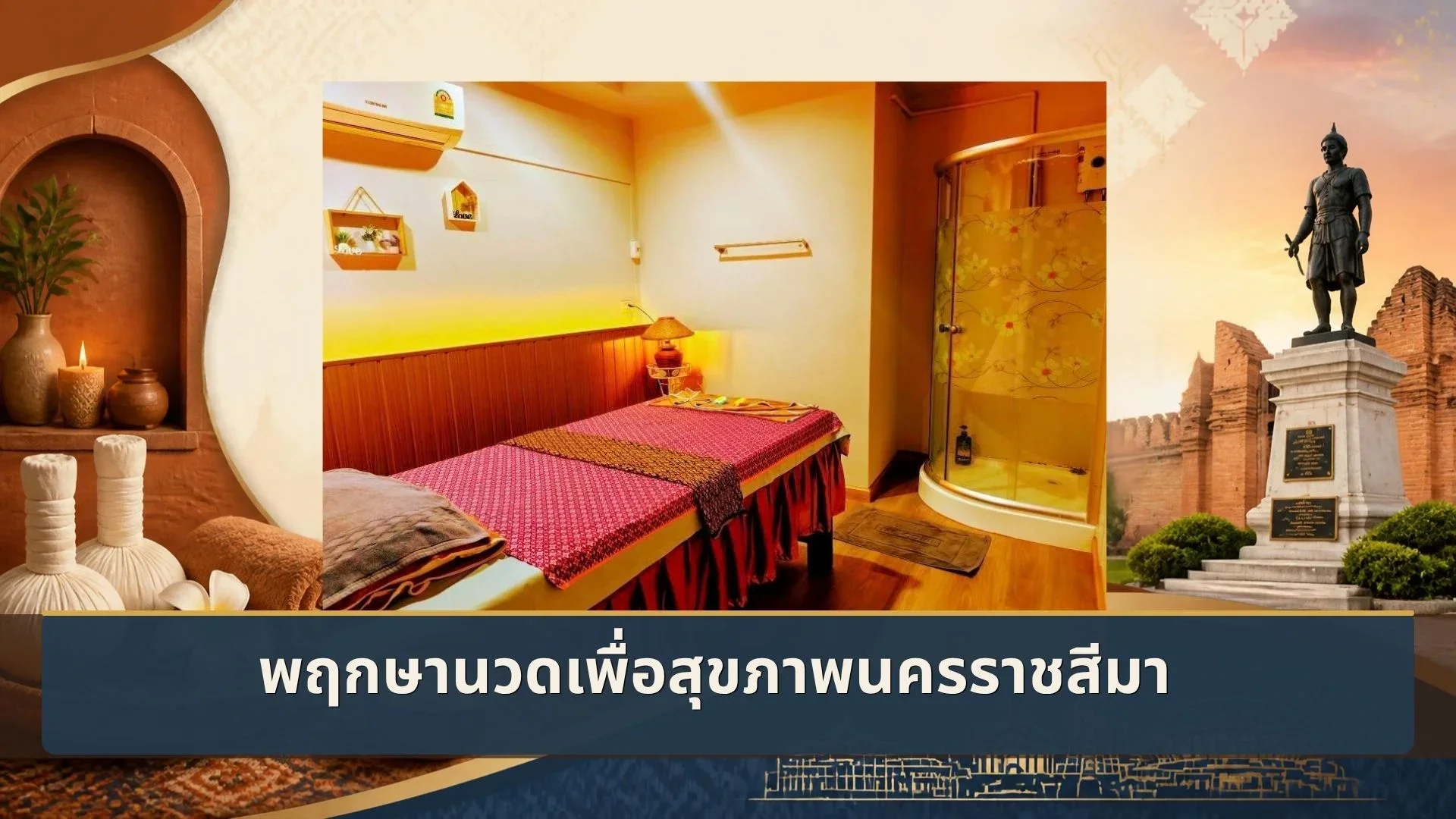 ร้านนวด เมืองนครราชสีมา พฤกษา นวดเพื่อสุขภาพ สาขา 1