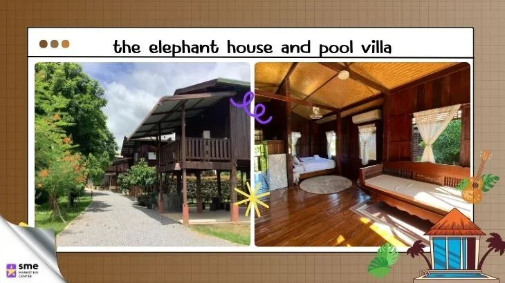 รีสอร์ทสันป่าตอง The Elephant House and Pool Villas