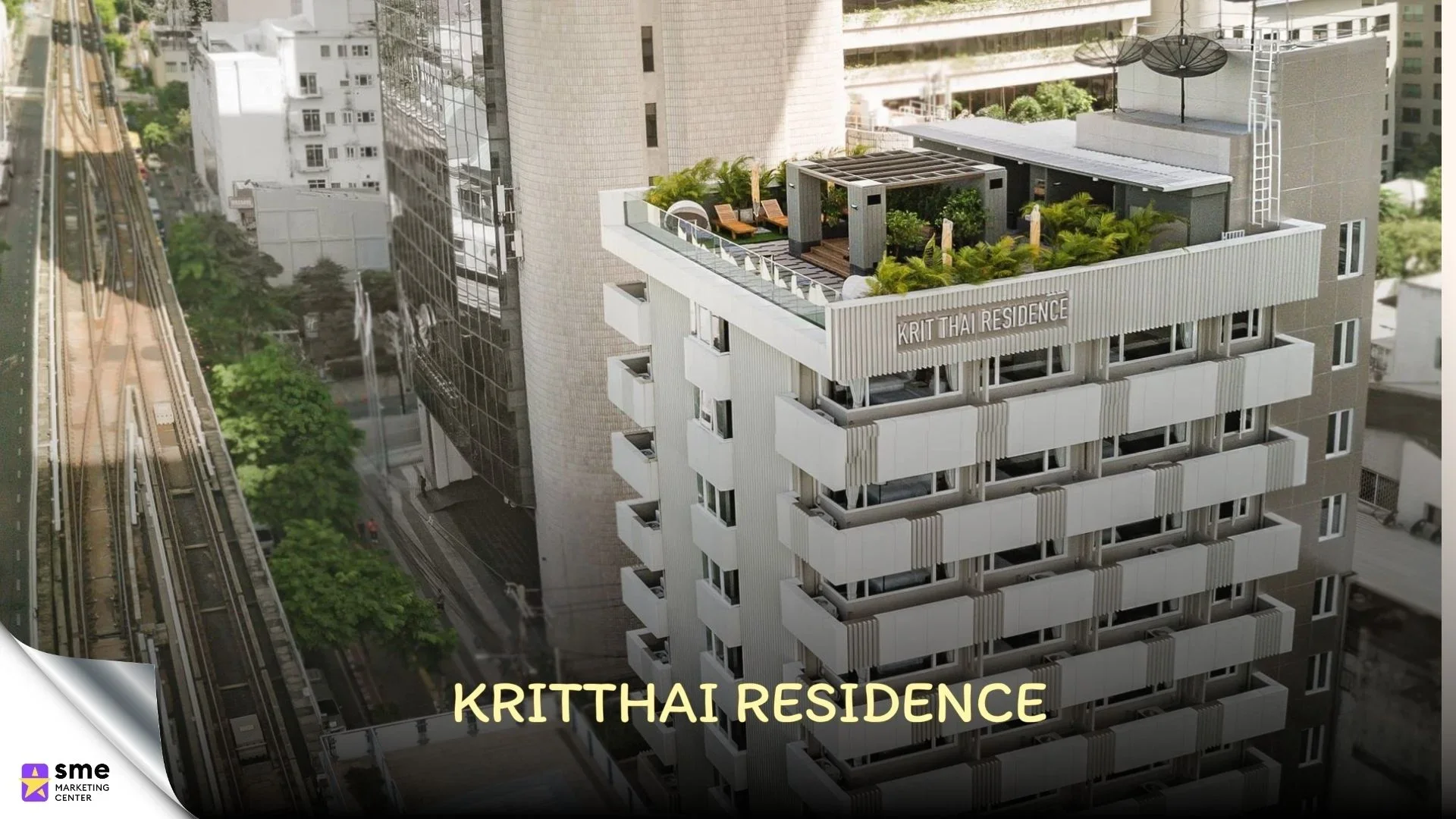โรงแรมย่านปทุมวัน Kritthai Residence