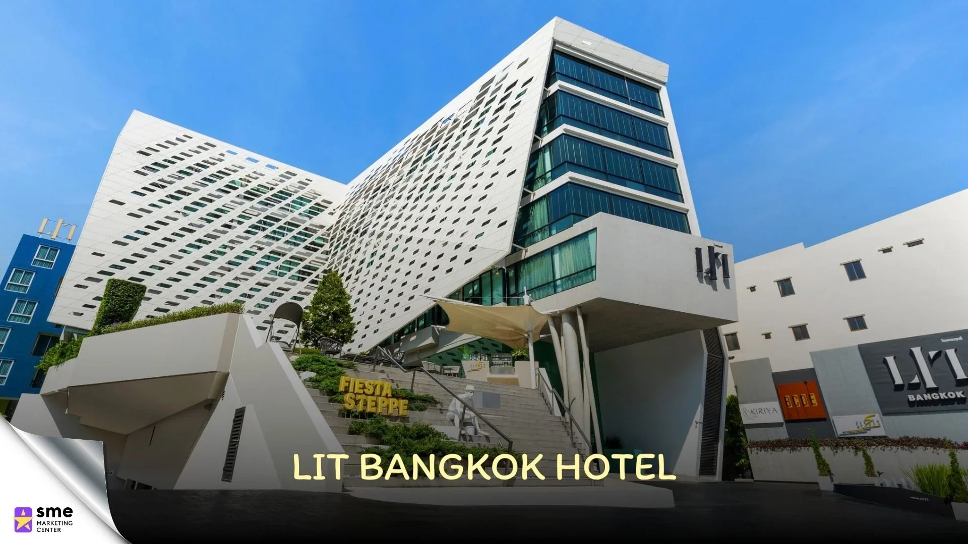 โรงแรมย่านปทุมวัน LiT BANGKOK Hotel