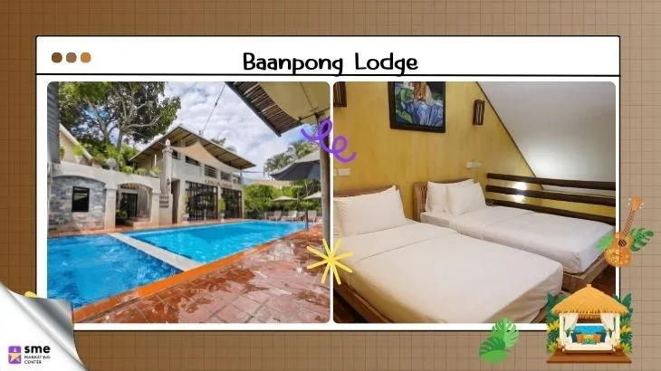รีสอร์ทสันกำแพง Baanpong Lodge