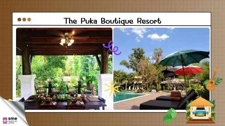รีสอร์ทสันกำแพง The Puka Boutique Resort
