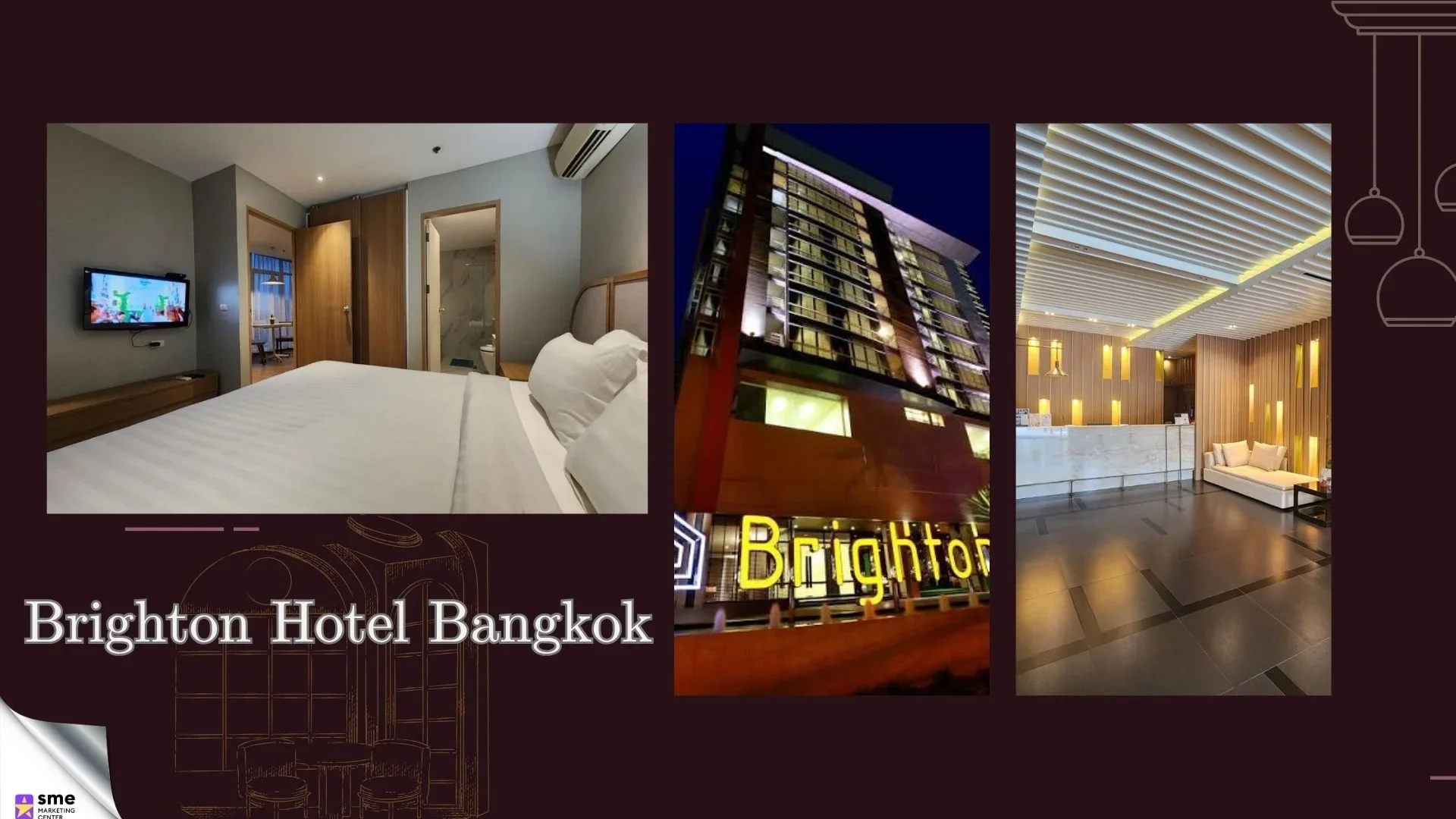 ที่พักย่านบางนา Brighton Hotel Bangkok