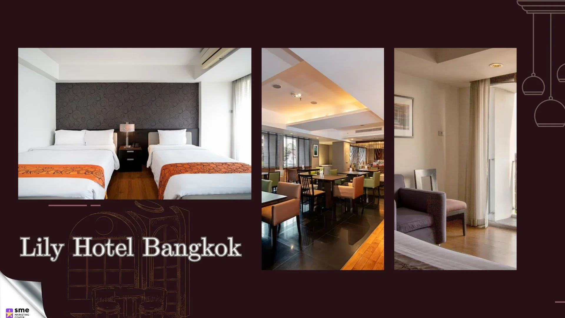 ที่พักย่านบางนา Lily Hotel Bangkok