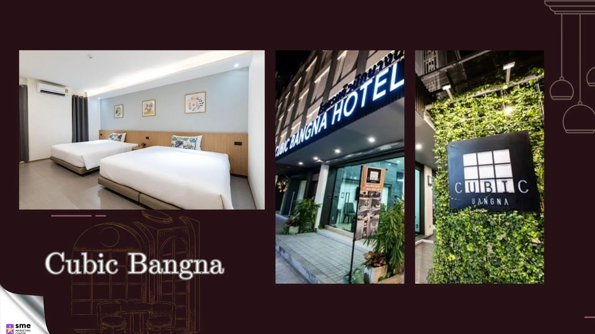 ที่พักย่านบางนา Cubic Bangna