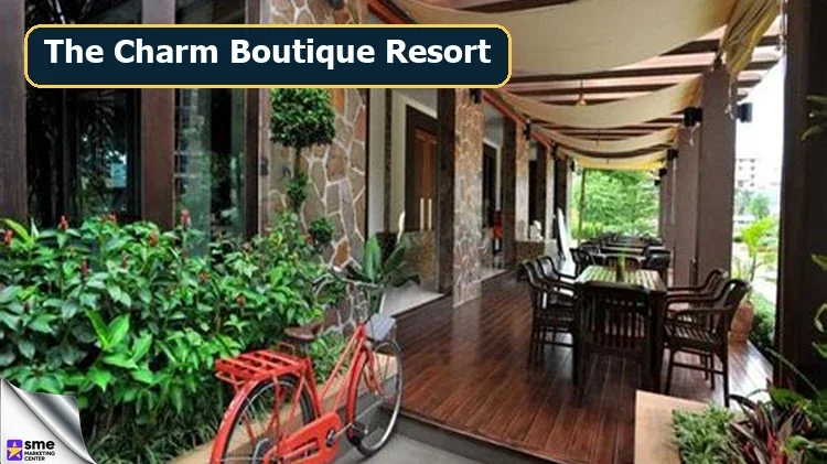 โรงแรมเมืองขอนแก่น The Charm Boutique Resort ใกล้มหาวิทยาลัยขอนแก่น