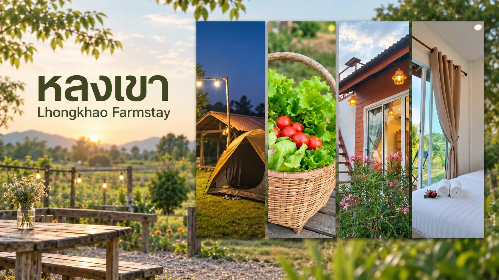 ที่พัก กันทรลักษ์ หลงเขา Lhongkhao Farmstay