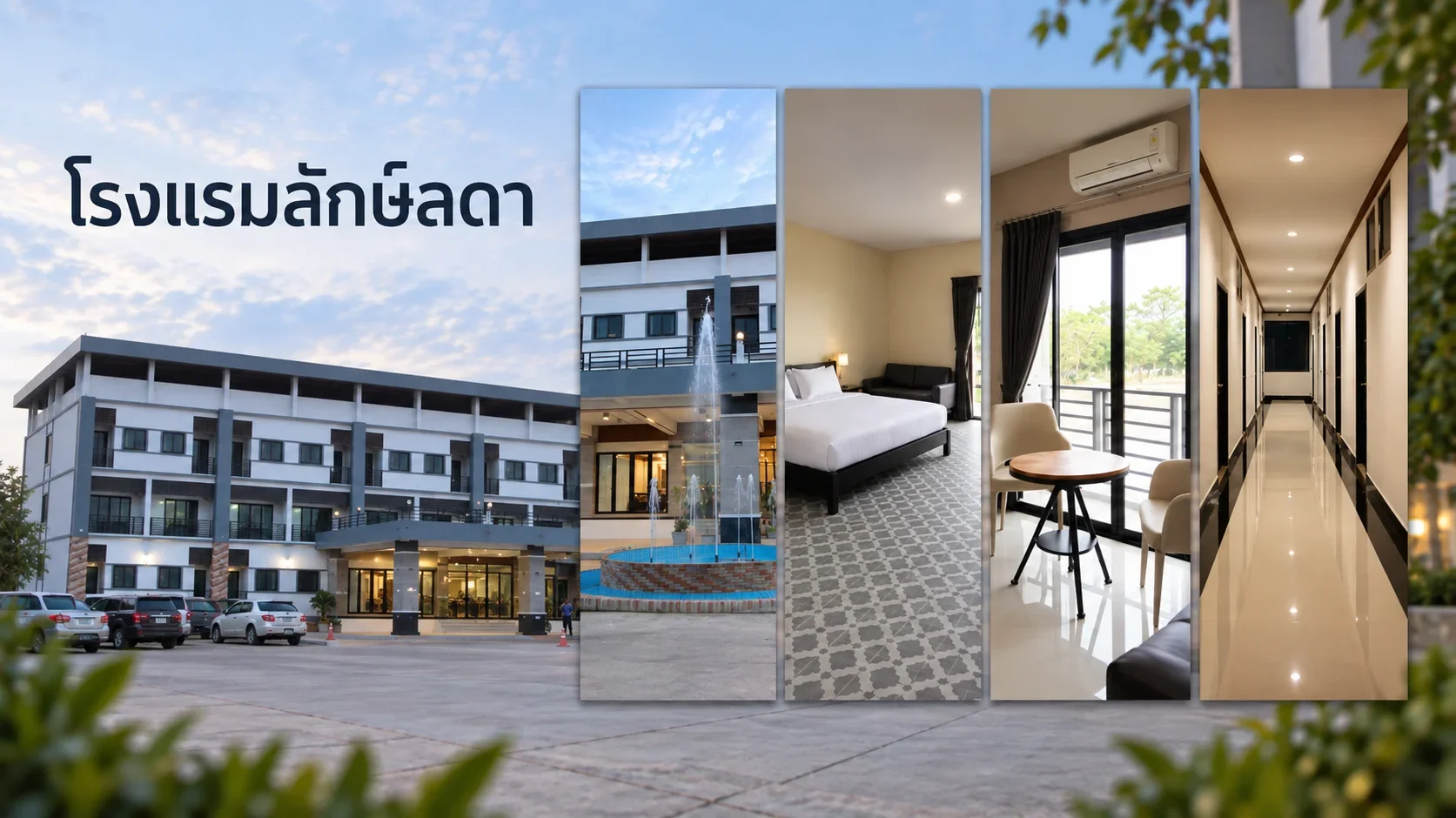 ที่พัก กันทรลักษ์ โรงแรมลักษ์ลดา