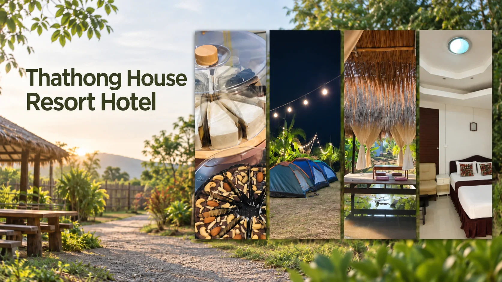 ที่พัก กันทรลักษ์ Thathong House Resort Hotel
