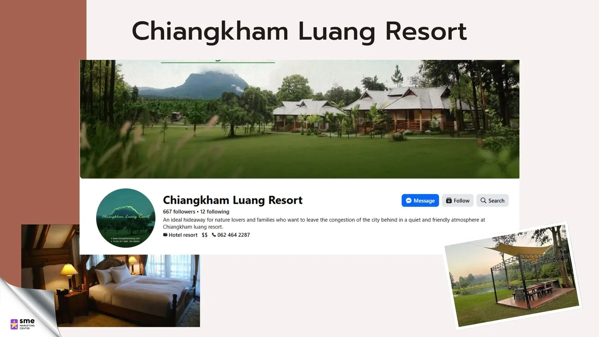 โรงแรมเชียงดาว Chiangkham Luang Resort