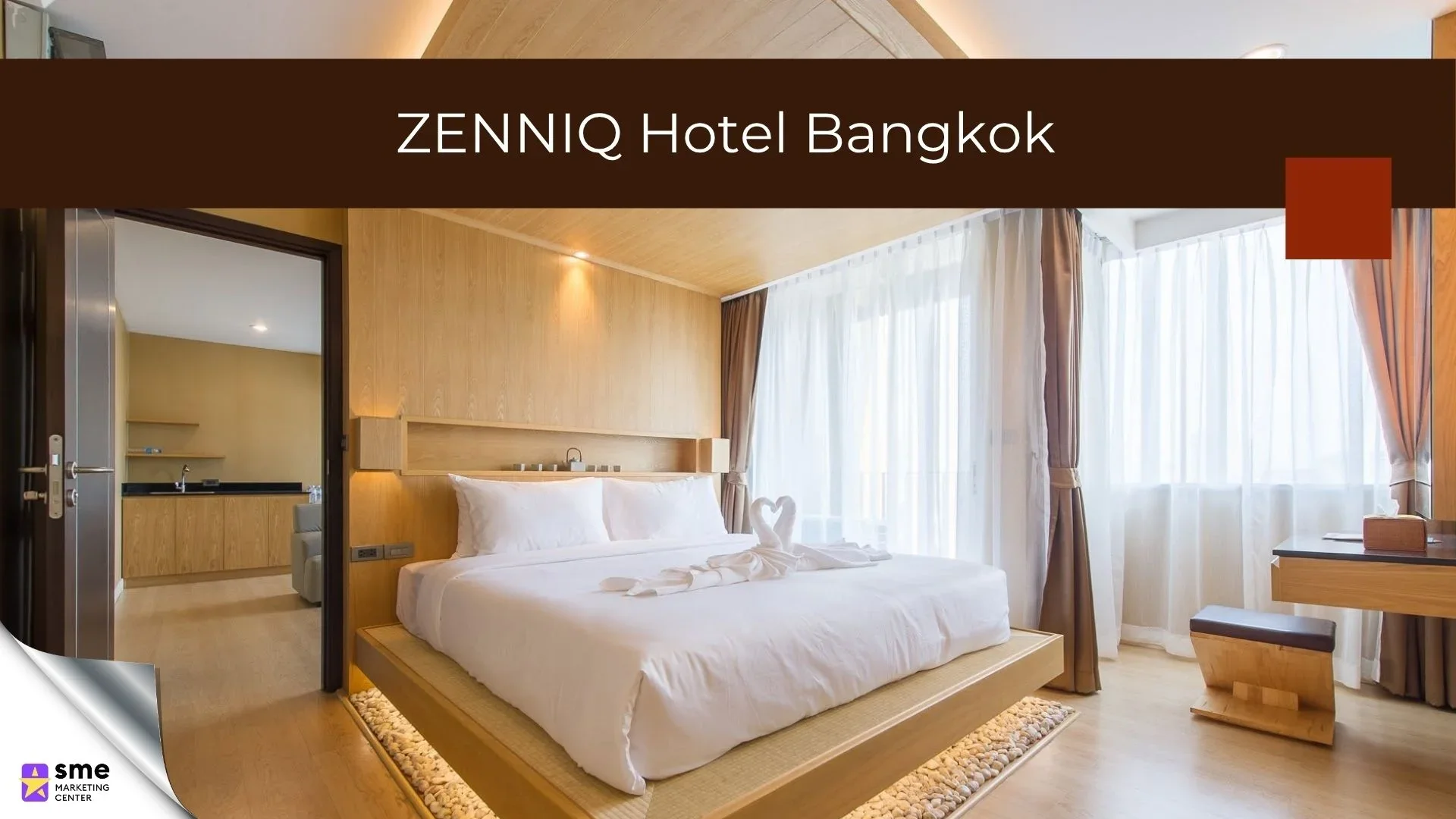 โรงแรมย่านธนบุรี ZENNIQ Hotel Bangkok