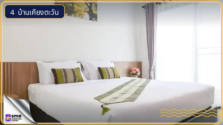 โรงแรมโขงเจียม บ้านเคียงตะวัน ห้องพักตกแต่งเรียบง่าย