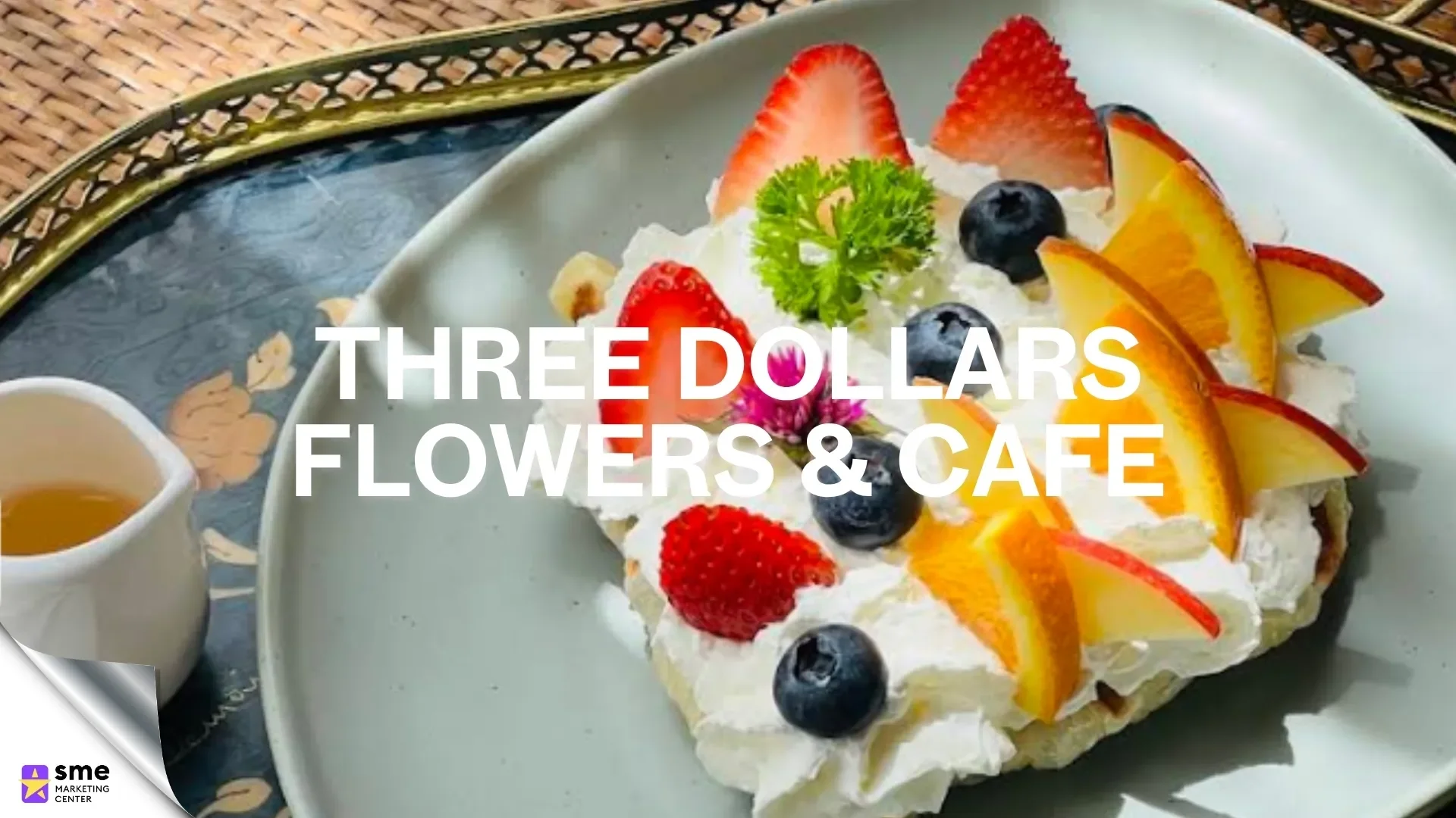 คาเฟ่แม่สอด THREE DOLLARS Flowers and Cafe