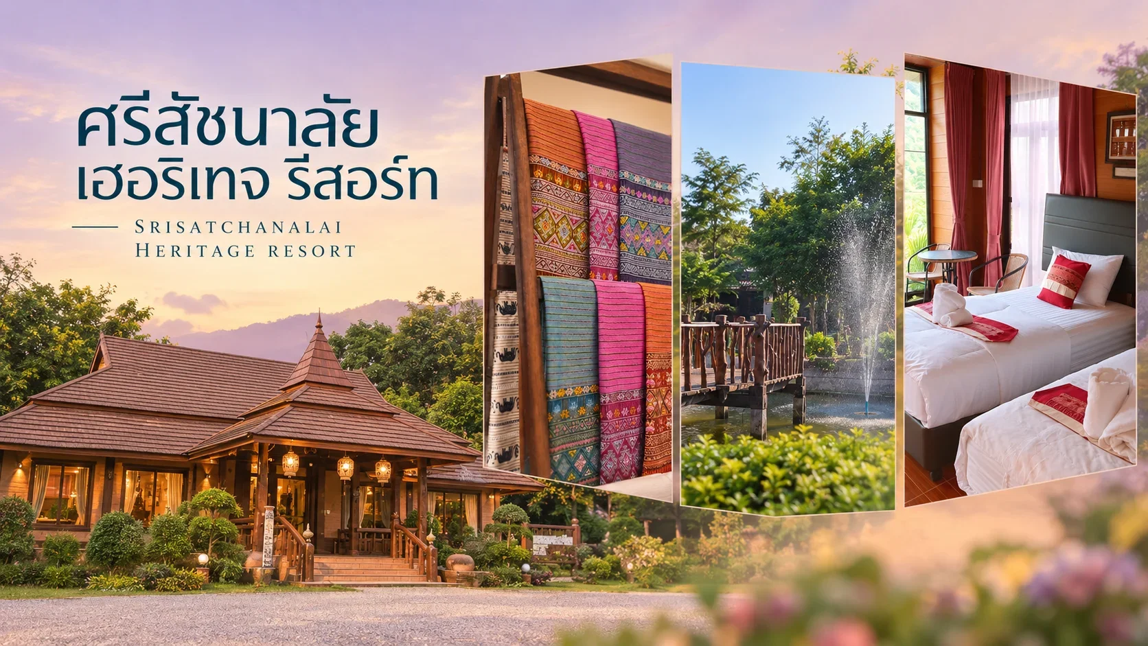 ที่พัก ศรีสัชนาลัย ศรีสัชนาลัย เฮอริเทจ รีสอร์ท