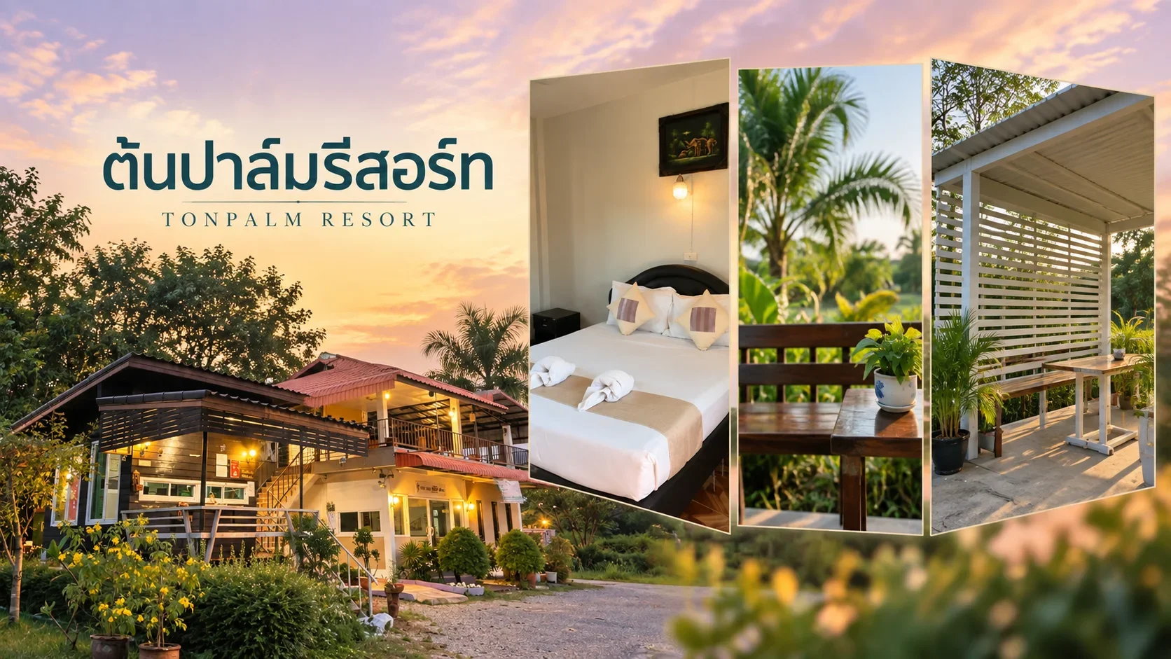 ที่พัก ศรีสัชนาลัย ต้นปาล์มรีสอร์ท