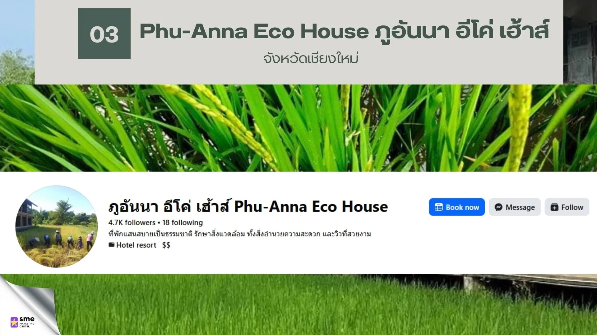 รีสอร์ทฮอด เชียงใหม่ Phu-Anna Eco House