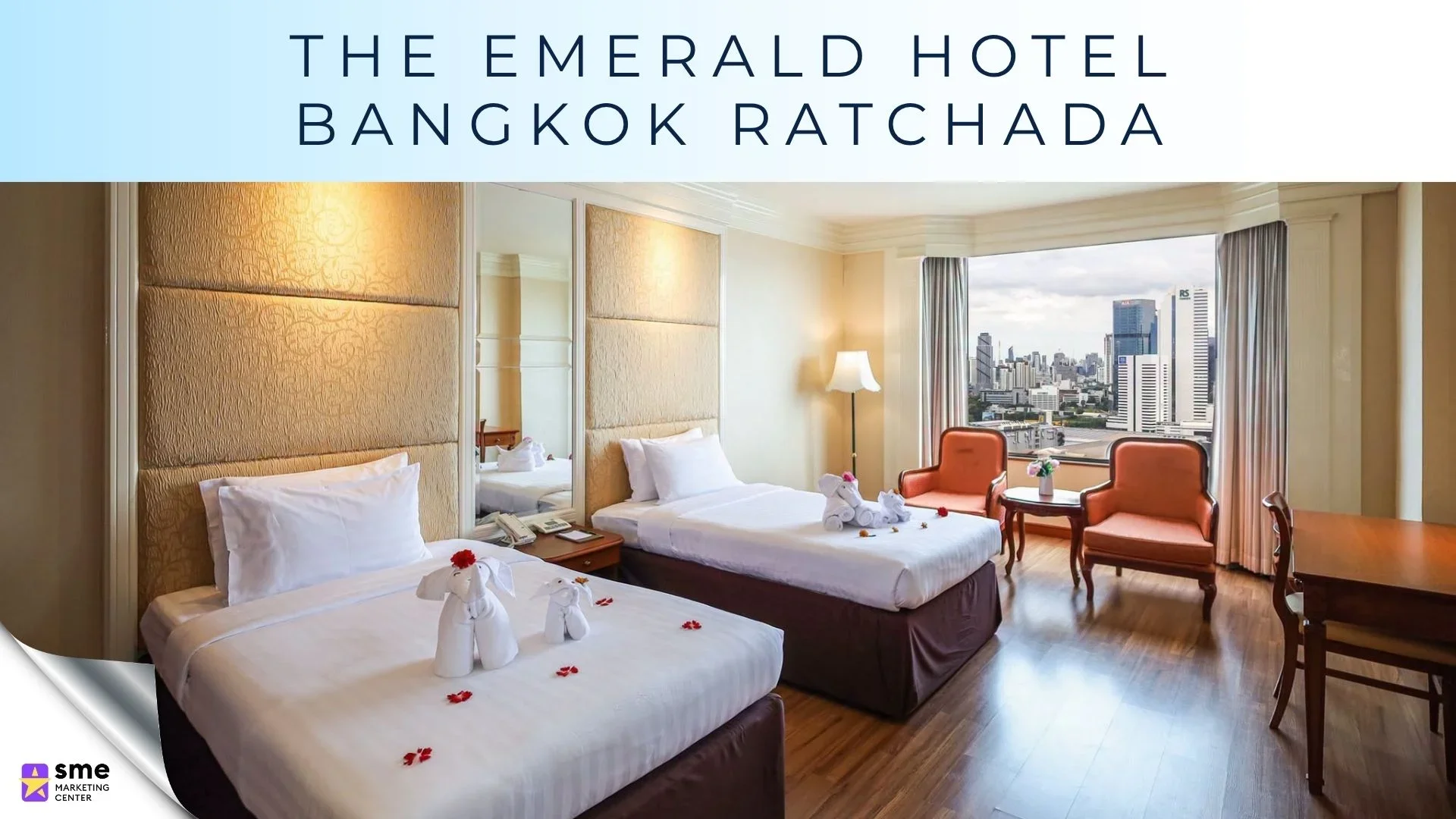 10 โรงแรมย่านดินแดง The Emerald Hotel Bangkok Ratchada