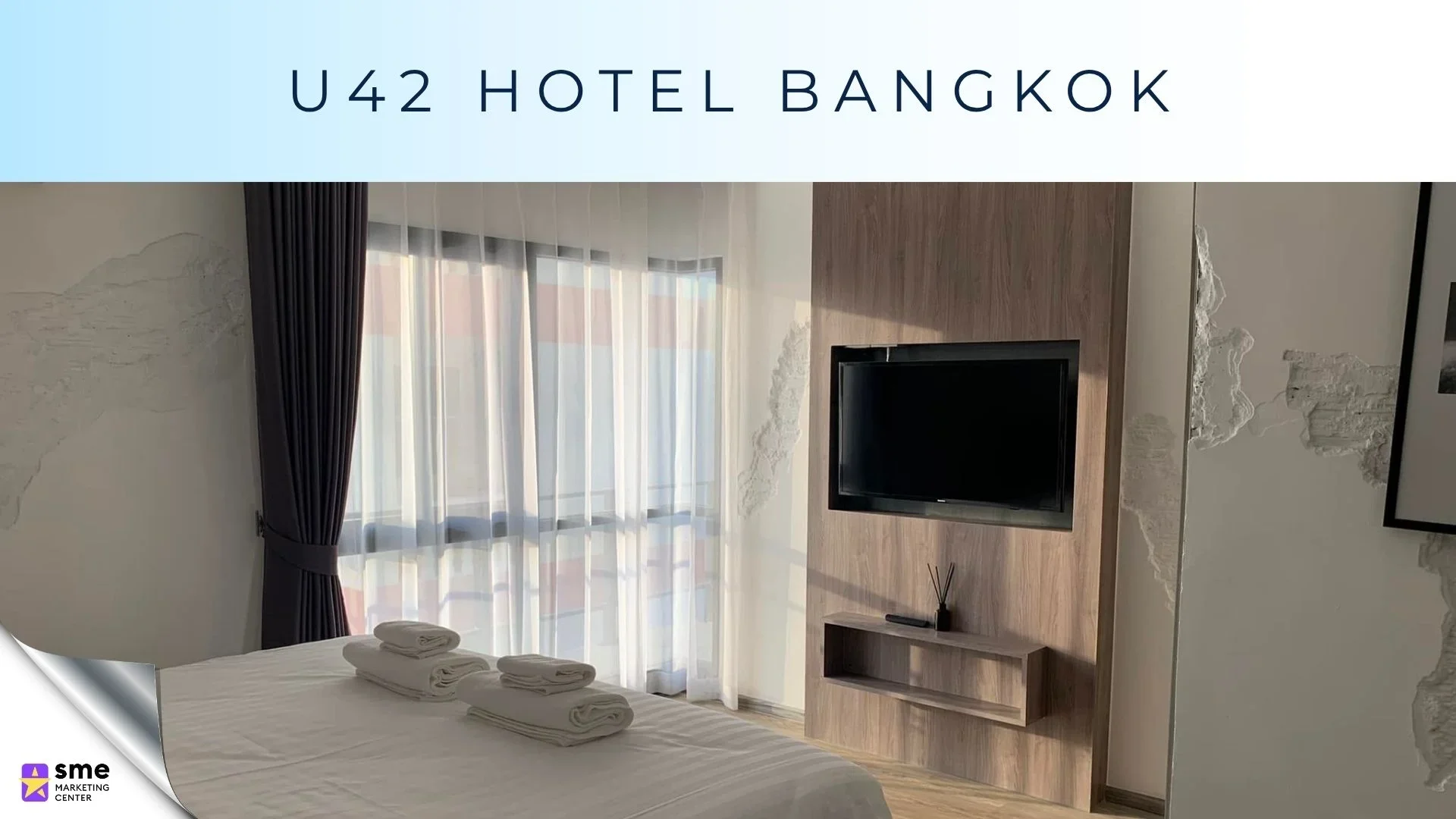 10 โรงแรมย่านดินแดง U42 Hotel Bangkok