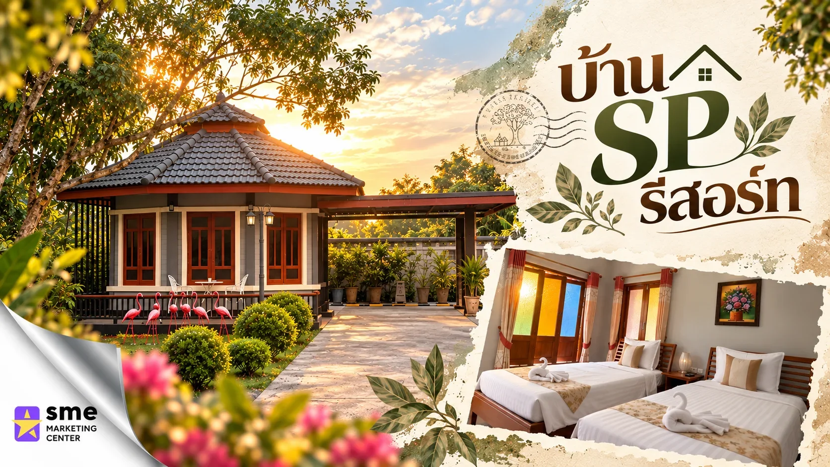 ที่พัก สวรรคโลก บ้าน SP รีสอร์ท