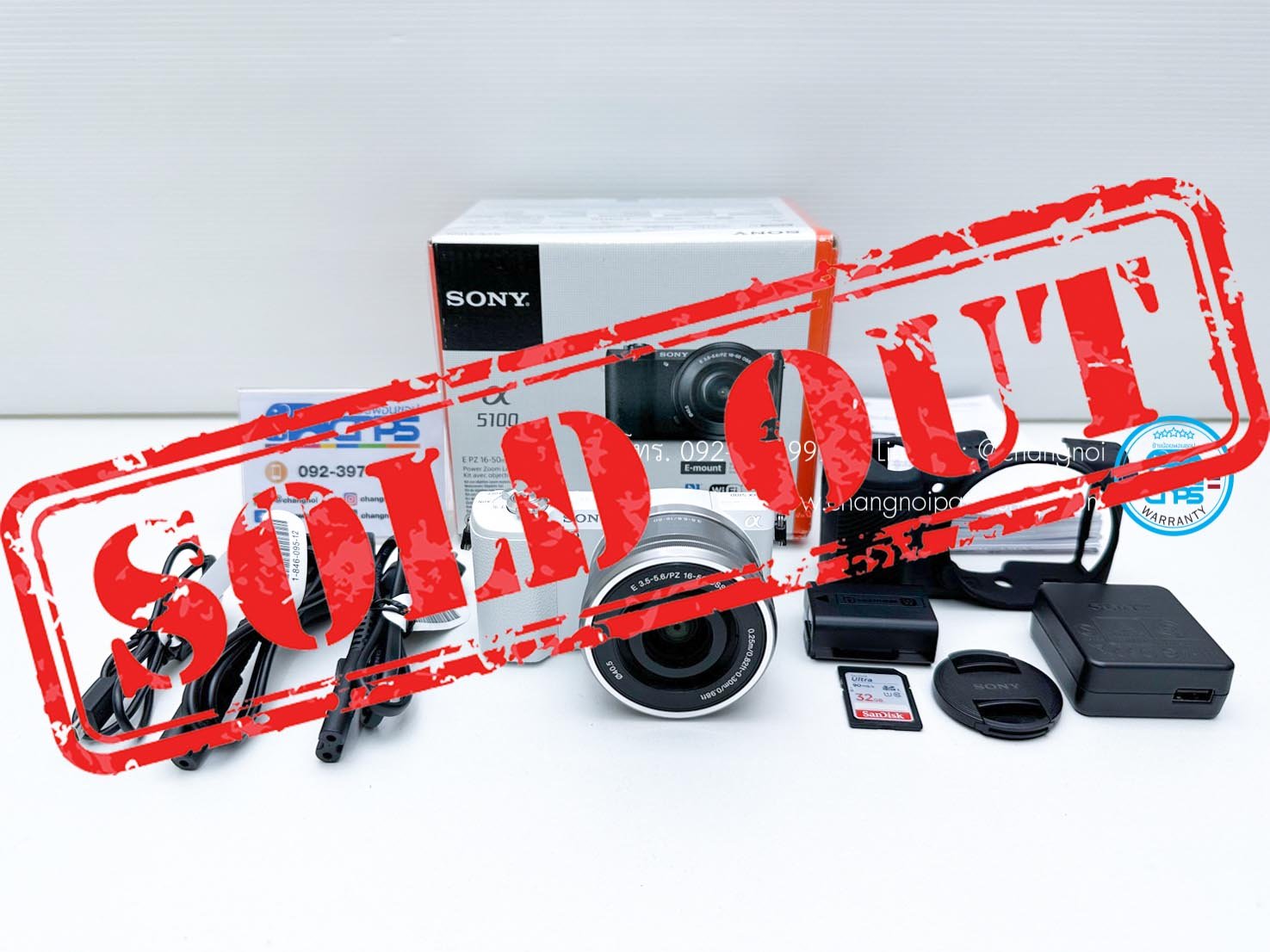 Sony A5100 + Kit 16-50 สีขาว (C2305032)