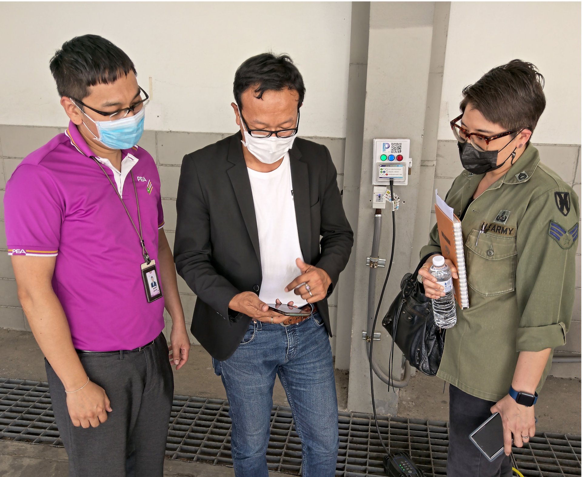 ลูกค้าเข้าดูการใช้งาน PUPAPLUG Prototype