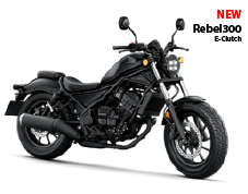 New Rebel300 E-Clutch
