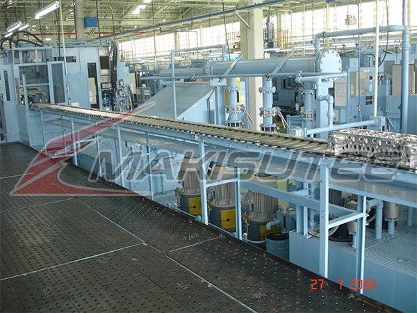 Engine Block Assembly Line