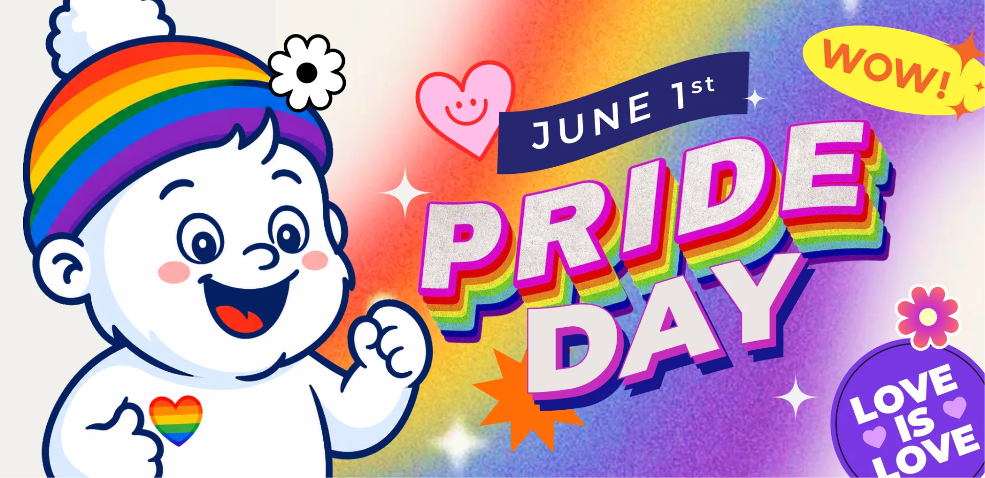 Bigfoot Funtrip ฉลอง Pride Day 1 มิถุนายน 2026, Love is Love