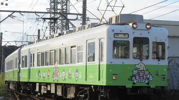 รถไฟธีมอนุรักษ์สัตว์ (Doubutsu Aigo Densha) สาย Wakayama Electric Railway