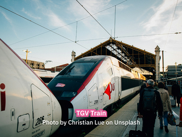 TGV_Train รีวิว รถไฟ TGV ปารีส