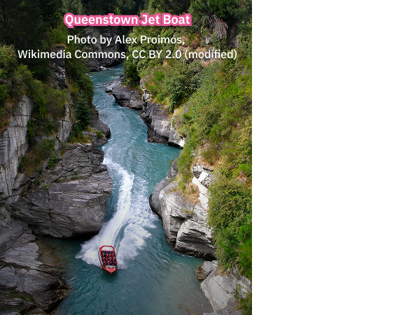 Queenstown_Jet_Boat Jet Boat นิวซีแลนด์ รีวิว
